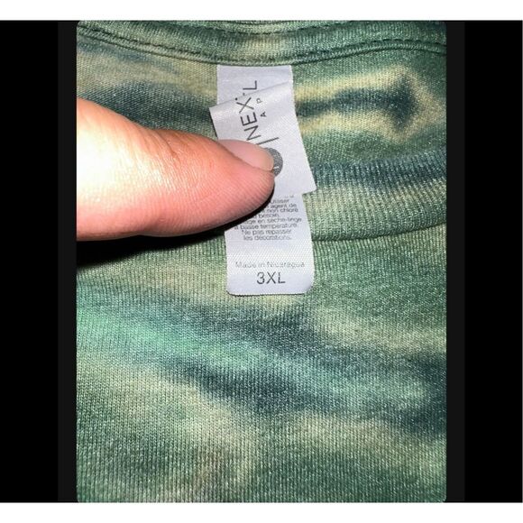 Green Bay Packers Aaron to Davante Tie-Dye Tee - Picture 4 of 4